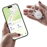 Localizadores Hama Find My Pack De 4 Antiperdida Para Apple - Bluetooth - Policarbonato Y Silicona - Autonomia Hasta