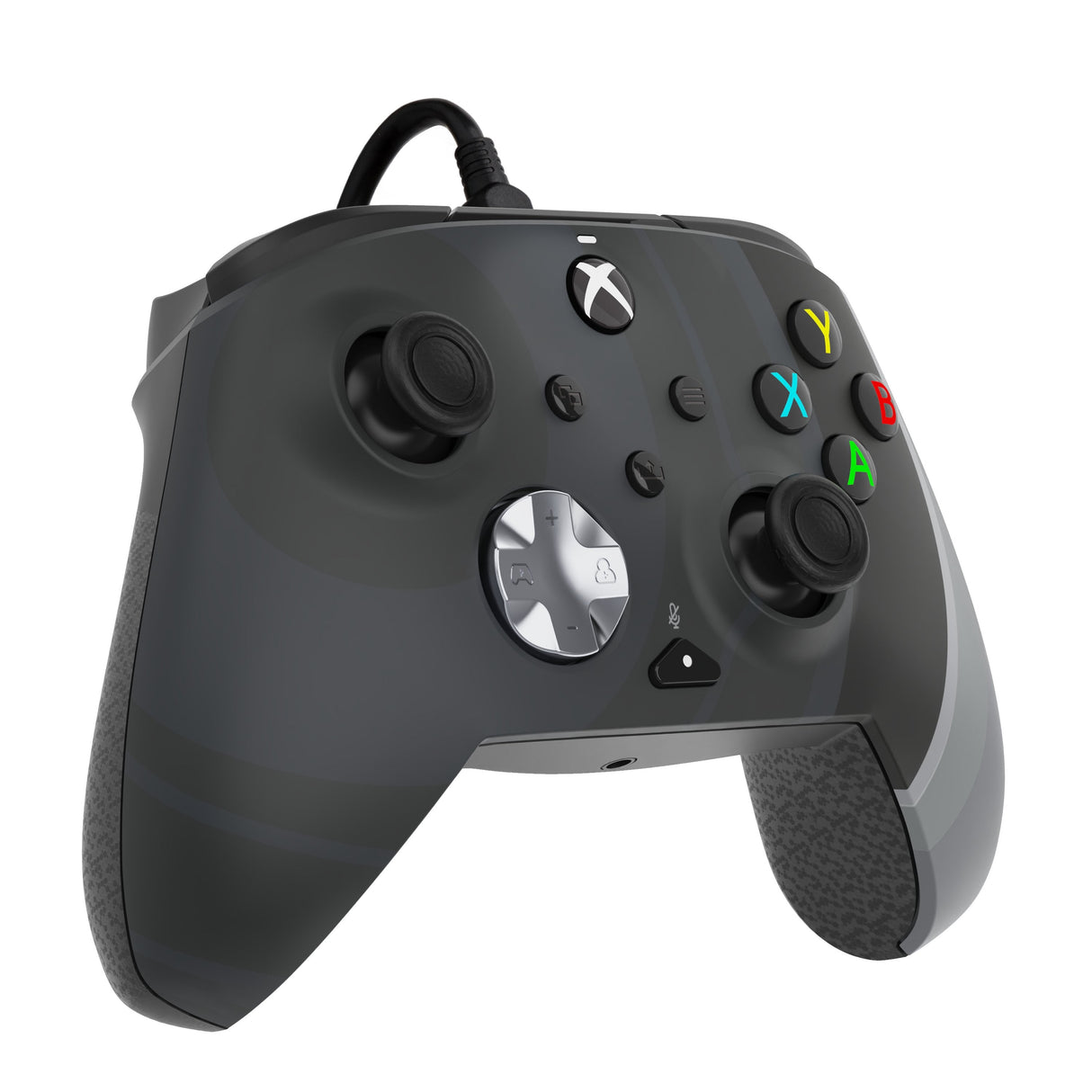 Pdp Rematch Radial Black Mando Con Cable Para Xbox X S One Pc