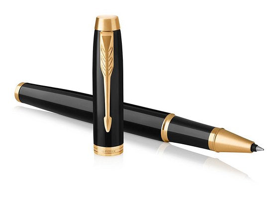 Parker Rollerball Im Negro Lacquer F Schw Caja De Regalo