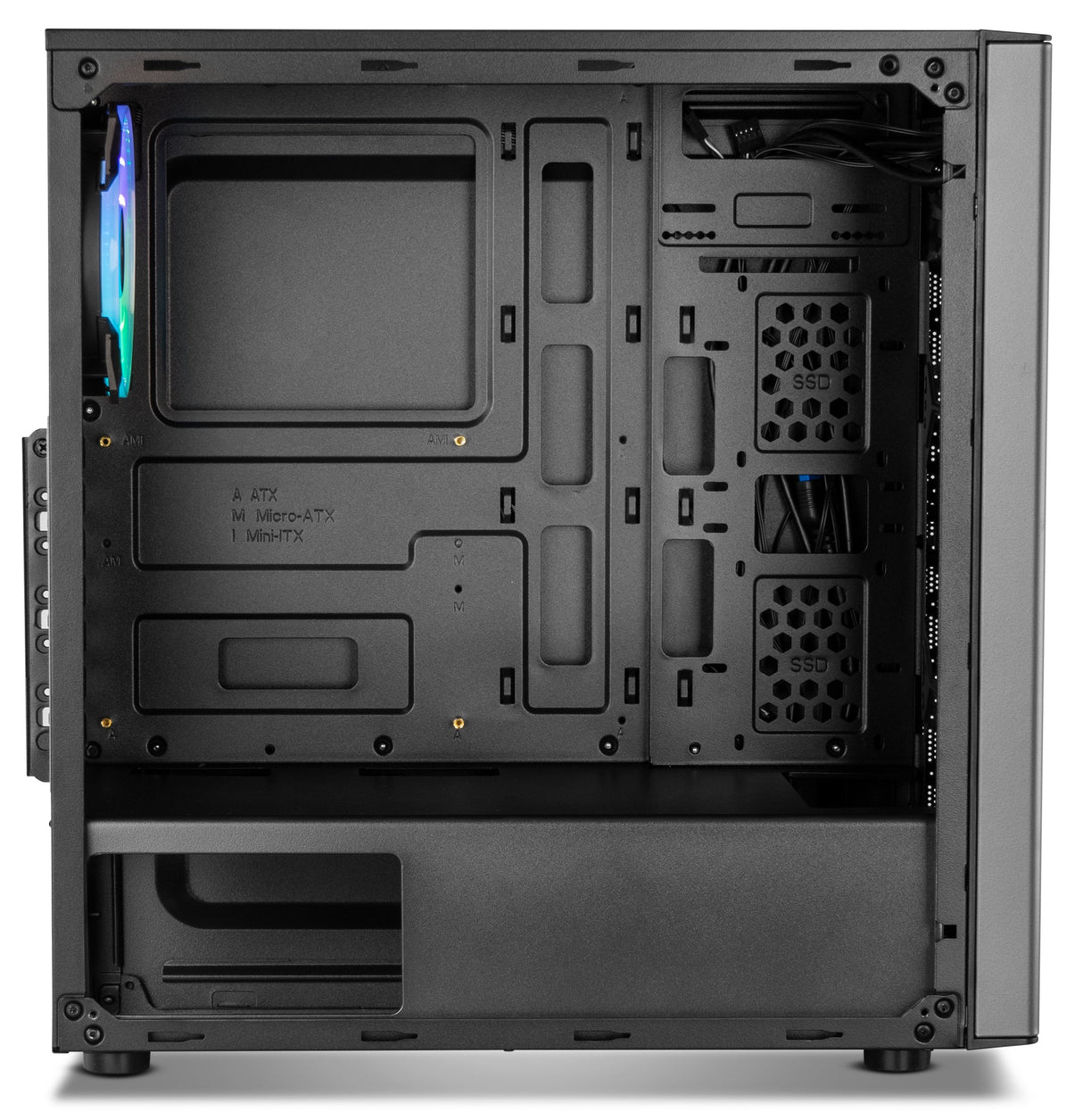 Caja Pc Nox Atx Hummer Infinity Omega 1xusb3.0 2xusb2.0 Negro Rgb