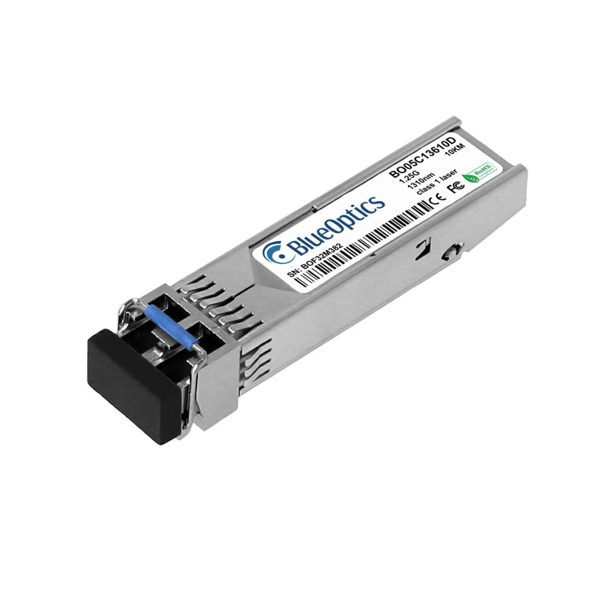 Blueoptics J4859c-Bo Red Modulo Transceptor Fibra Óptica 1250 Mbit/S Sfp 1310 Nm