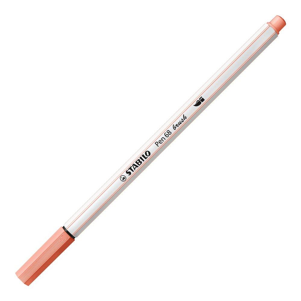 Stabilo Rotuladores Pen 68 Brush Estuche Cartón De 12 C/Surtidos