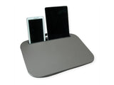 Knietablett Laptop- Tablet-Ablage Con Kissen Gris