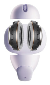 Auriculares Shokz Opendots Air Púrpura Inalámbricos Open-Ear Con Clip