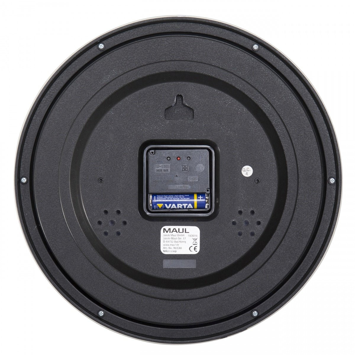 Maul 9053095 Reloj De Mesa O Pared Círculo Blanco