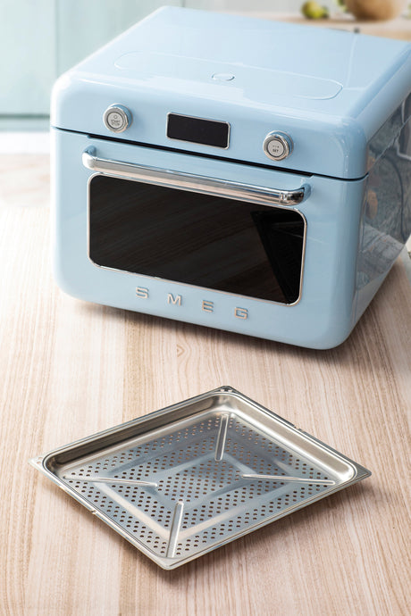 EAN 8017709333874 - Smeg COF01PBEU horno de vapor Pequeño Azul Botones, Giratorio imagen 34