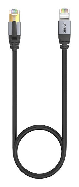 EAN 4894160055682 - UNITEK C18149AGY03-2M cable de red Negro Cat8 S/FTP (S-STP) imagen 2