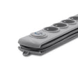 EAN 5901878502700 - Qoltec 50270 limitador de tensión Gris 5 salidas AC 230 V 1,8 m imagen 1