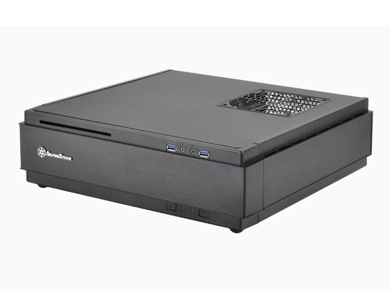 Caja Pc Silverstone Ml07 Milo Slim  Usb 3.0 Negra Sst-Ml07b,