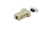 EAN 4016032325109 - Digitus AK-610517-000-I cambiador de género para cable RS-232 RJ-45 Beige imagen 2