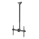 Aisens Soporte De Techo Giratorio - Inclinable - Extensible Y Nivelable (Tv 37?-70?) - Negro