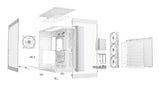 EAN 4260052191767 - be quiet! LIGHT BASE 900 DX White Full Tower Blanco imagen 5