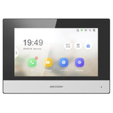 EAN 6954273691585 - Hikvision DS-KH6320-WTE1 sistema de intercomunicación de video 17,8 cm (7") Negro, Plata imagen 1