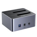 EAN 4894160051271 - UNITEK Y-3026GY01-EU base de conexión para disco duro USB 3.2 Gen 1 (3.1 Gen 1) Type-B Gris imagen 3