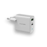 EAN 4040895008602 - RealPower PC-20 Smartphone, Tableta Blanco Corriente alterna Carga rápida Interior imagen 1