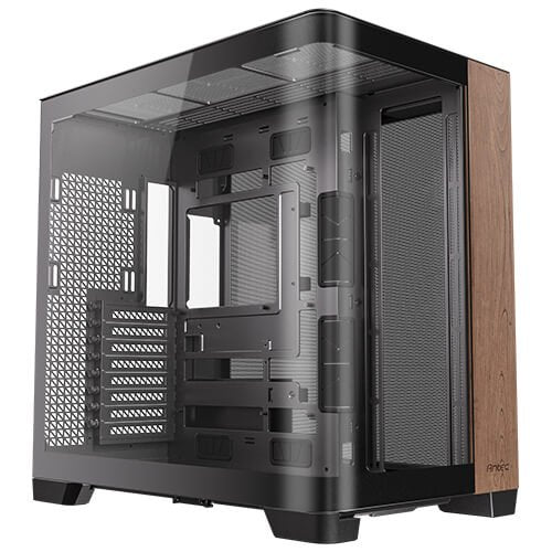 Caja Pc  Antec C8 Curve Wood E-Atx Negro 2xvent 160 Mm 1x140mm 2xusb Sn Fuente