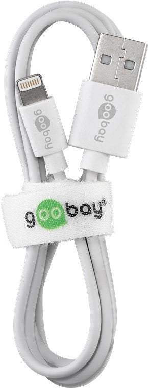 EAN 4040849546006 - Goobay 54600 cable de conector Lightning 1 m Blanco imagen 2