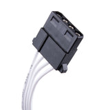 Fuente De Alimentación Silverstone Sst-Da750r-Gma-Www  Para Pc Blanca, 1x Atx3.0 De 12 Pines, 4x Pcie, Gestión De Cables, 750 Vatios Sst-Da750r-Gma-Www