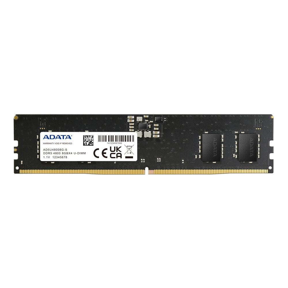EAN 4711085936417 - ADATA AD5U48008G-S módulo de memoria 8 GB 1 x 8 GB DDR5 288-pin DIMM ECC imagen 1