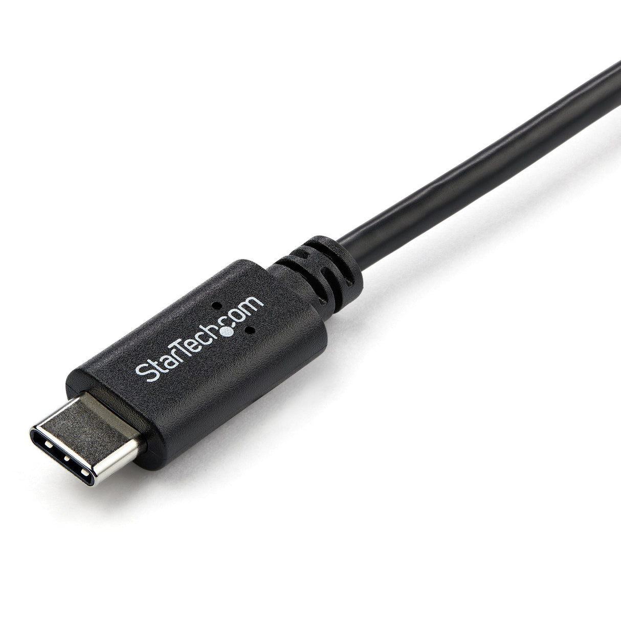 Startech Cable Usb-C M/M Acodado 1m Negro  Usb2cc1mr
