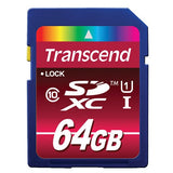 Transcend Ts64gsdxc10u1 Memoria Flash 64 Gb Sdxc Clase 10