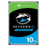 Disco Seagate Surveillance Ai Skyhawk 10tb Hdd Sata 6gb/S 256mb Cache 8.9cm 3.5inch Blk