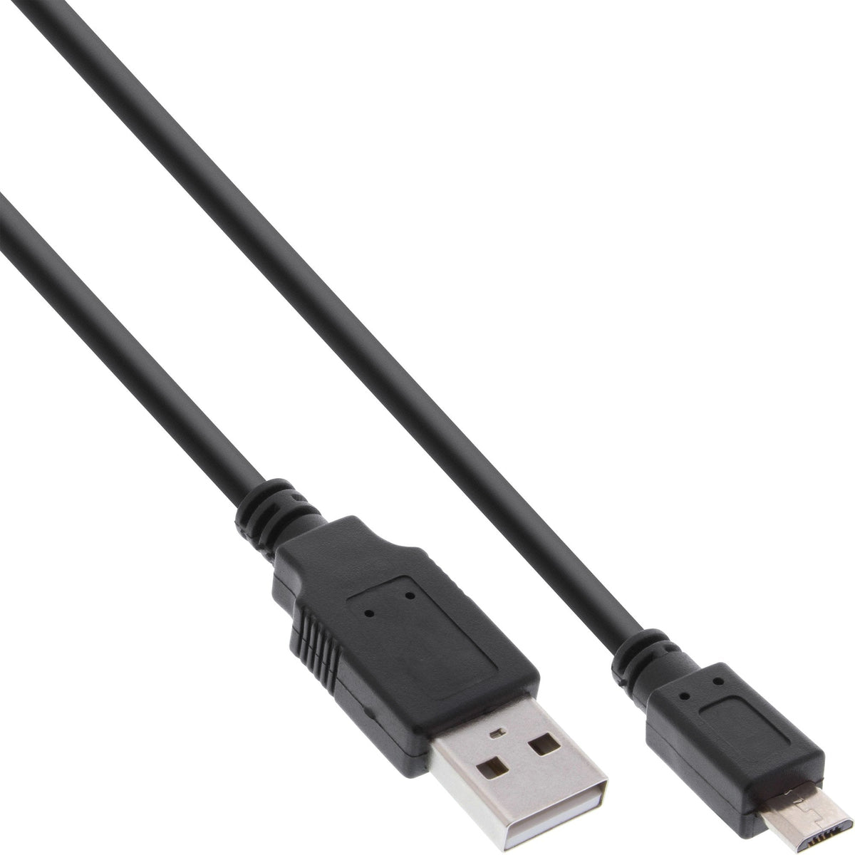 Inline Micro Usb 2.0 Cable De Carga Rápida Usb A Macho A Micro-B Macho 0,5 M