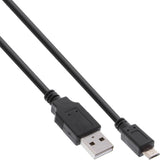 Cable De Carga Rápida Inline Micro Usb 2.0 Usb A Macho A Micro-B Macho 1,8 M