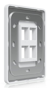 Universal Keystone Wall Plate  With Paintable Cover For A