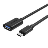 Unitek Y-C476bk Cable Usb 0,2 M 2.0/3.2 Gen 1 (3.1 Gen 1) Usb C Usb A Negro