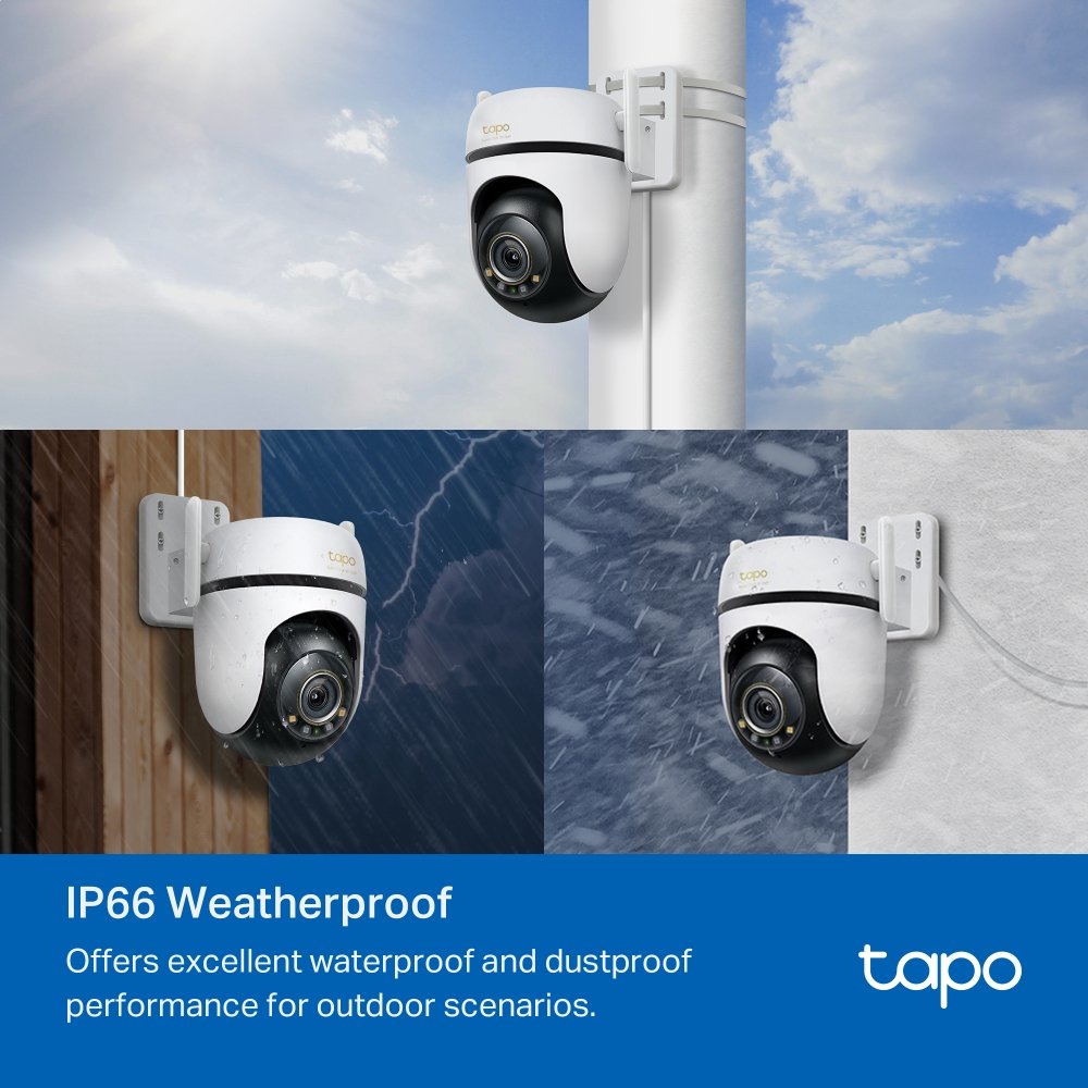 EAN 8885020624984 - TP-Link TAPO C530WS cámara de vigilancia Torreta Cámara de seguridad IP Exterior 2880 x 1620 Pixeles Pare imagen 13