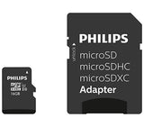 Philips Sd Micro Sdhc Card  16gb Card Class 10 Incl. Adapter