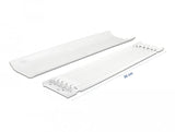 Delock Cablekanal Selbstklebend Mit Cablebefestigung 85 X 10 Mm - Länge 300 Mm 2 Stück Weiss