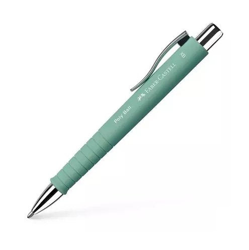 Faber Castell Bolígrafo Poly Ball Xb Verde Menta
