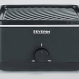 Severin Black Line Lite Mini Parrilla Raclette Rg 2360 Negro, 800 Vatios 4008146044632