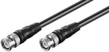 Cable Bnc Rg 58 Macho- Macho  0.50m Negro