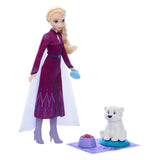 Mattel Disney The Ice Queen Elsa Fashion Doll Y The Polar Bear Young Figura Con 4 Accesorios De Cuidado Jfg16