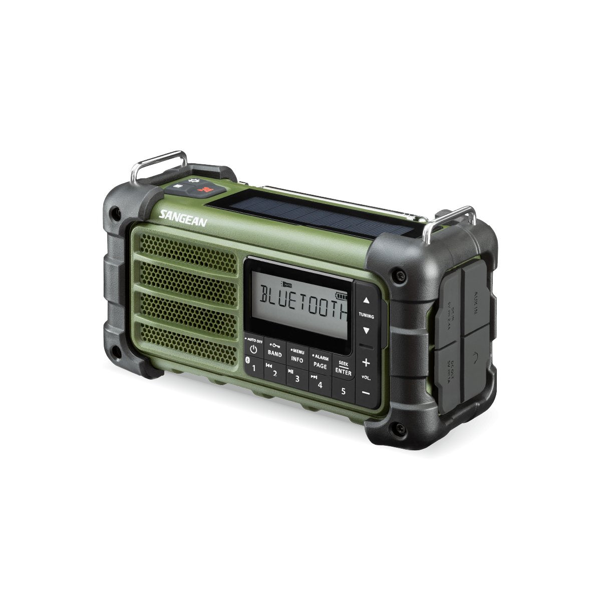 Radio Sangean Mmr-99  De Emergencia Con Sintonización Digital Verde Bosque