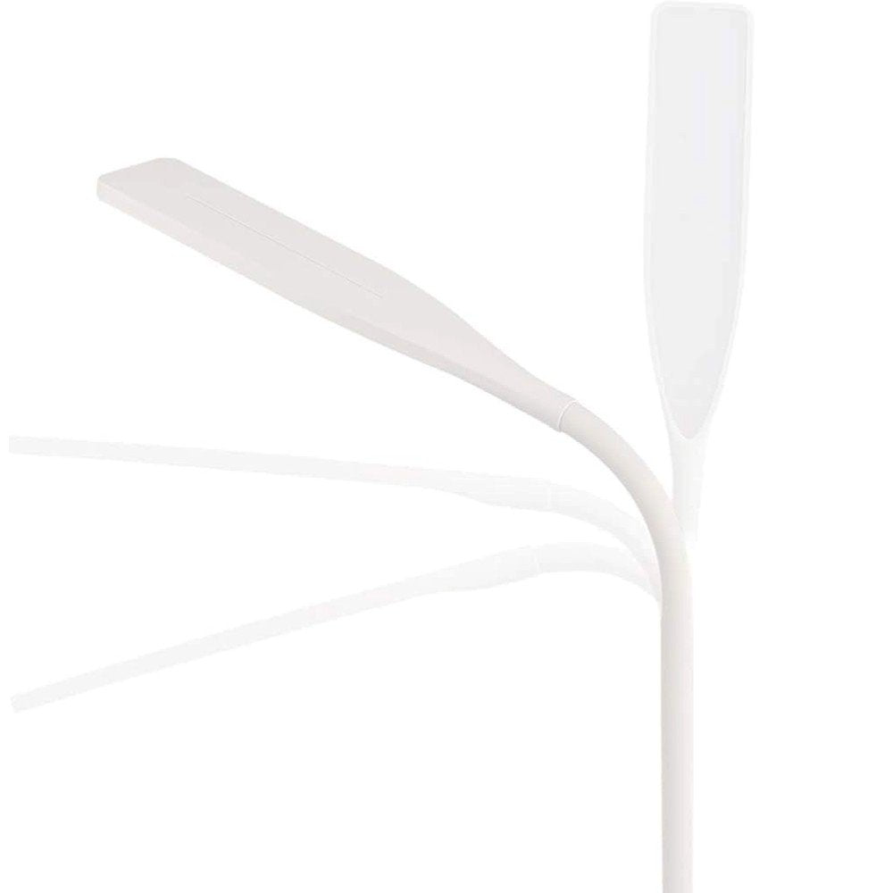 Techly I-Lamp-Dsk10 Lámpara Led De Escritorio Táctil De 5.5w Con Cargador Qi De 15w