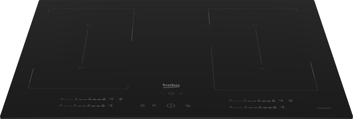EAN 8690842549601 - Beko HII64720QUF2T hobs Negro Integrado 60 cm Con placa de inducción 4 zona(s) imagen 2