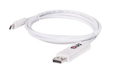 EAN 8719214470616 - CLUB3D CAC-1517 adaptador de cable de vídeo 1,2 m USB Type C Blanco imagen 2