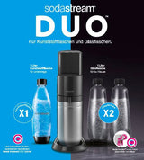 Dispensador De Agua Sodastream Duo Advantage Pack Titanio, Fabricante De Agua Con Gas 1016813490