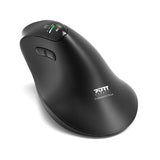 Port Connect Mouse Ergonomic Rechargeable Bt + Rf 2,4 Ghz - Ergo Auditor