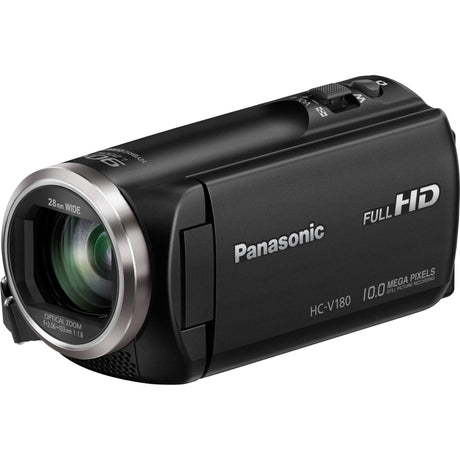 EAN 5025232836772 - Panasonic HC-V180EG-K soporte de videocámara Videocámara manual 2,51 MP MOS BSI Full HD Negro imagen 1