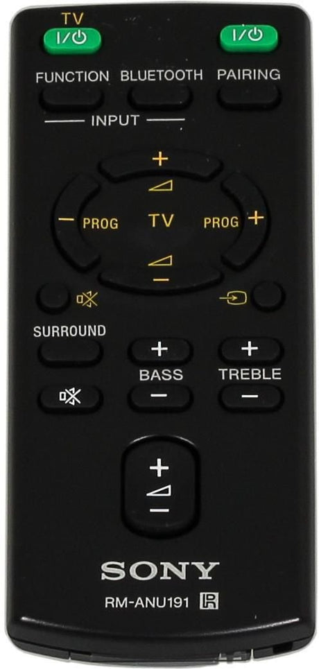 EAN 5704174289982 - Sony RM-ANU191 mando a distancia Alámbrico Botones imagen 1