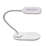 Lampara Led Denver Lqi - 55 Con Cargador De Movil Inalambrico - 3 Tonos De Luz