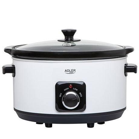 EAN 5905575901354 - Adler AD 6413W olla de cocción lenta 5,8 L 290 W Blanco, Negro imagen 1