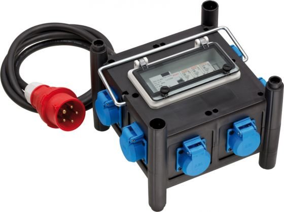 Distribuidor De Energía Compacto Brennstuhl 7x230v Ip44 2m