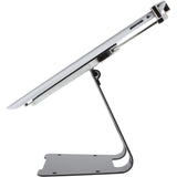 Soporte De Bloqueo Universal Para Tablet Inline Para 10" - 13" Con Cable De Bloqueo De Teclas De 4,4 Mm X 1,5 M De Diámetro