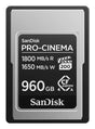 EAN 0619659217761 - SanDisk PRO-CINEMA 960 GB CFexpress tipo A imagen 1